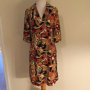 Jude Connally Michelle Stretch Shift Dress Small